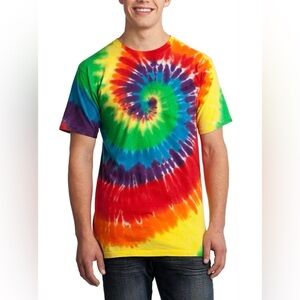 💥Colortone Vintage Colorful Tie Dyed Tee M